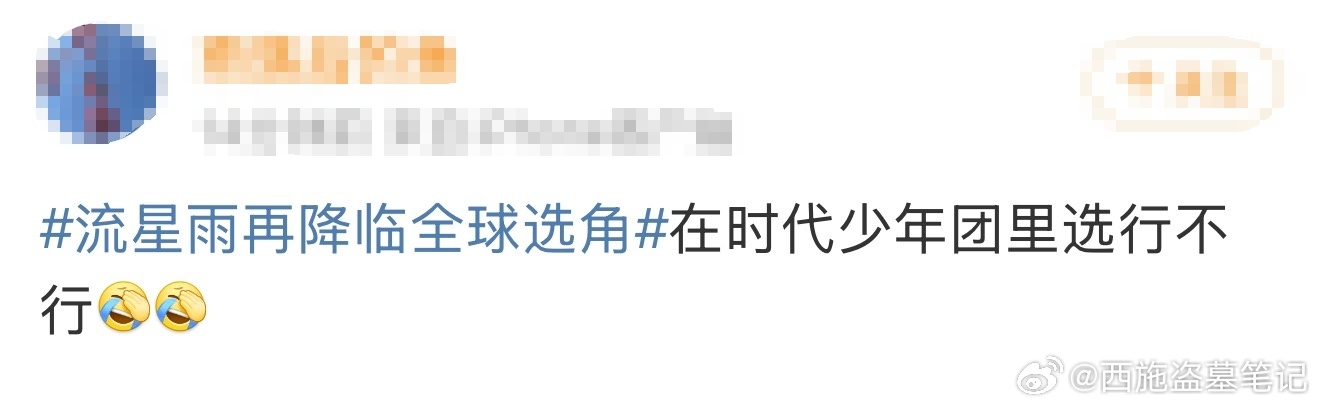 网友提名时团参演流星雨再降临流星雨再降临网友选角时团 全网都在自发给新版流星雨安