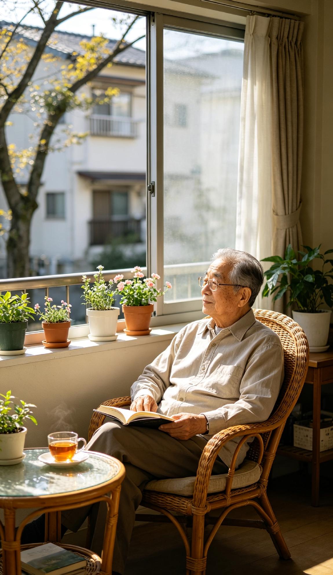 养老最好的状态不是锦衣玉食、万众簇拥，而是身体无疾，内心无忧，日子清净，岁岁安然