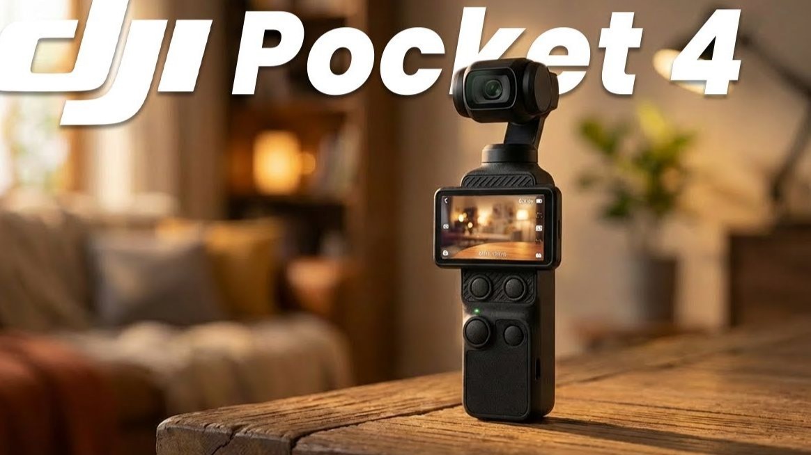 大疆你啥时候发Pocket4？？？我要那个双镜头的，你赶紧点行不行？？？数码资讯