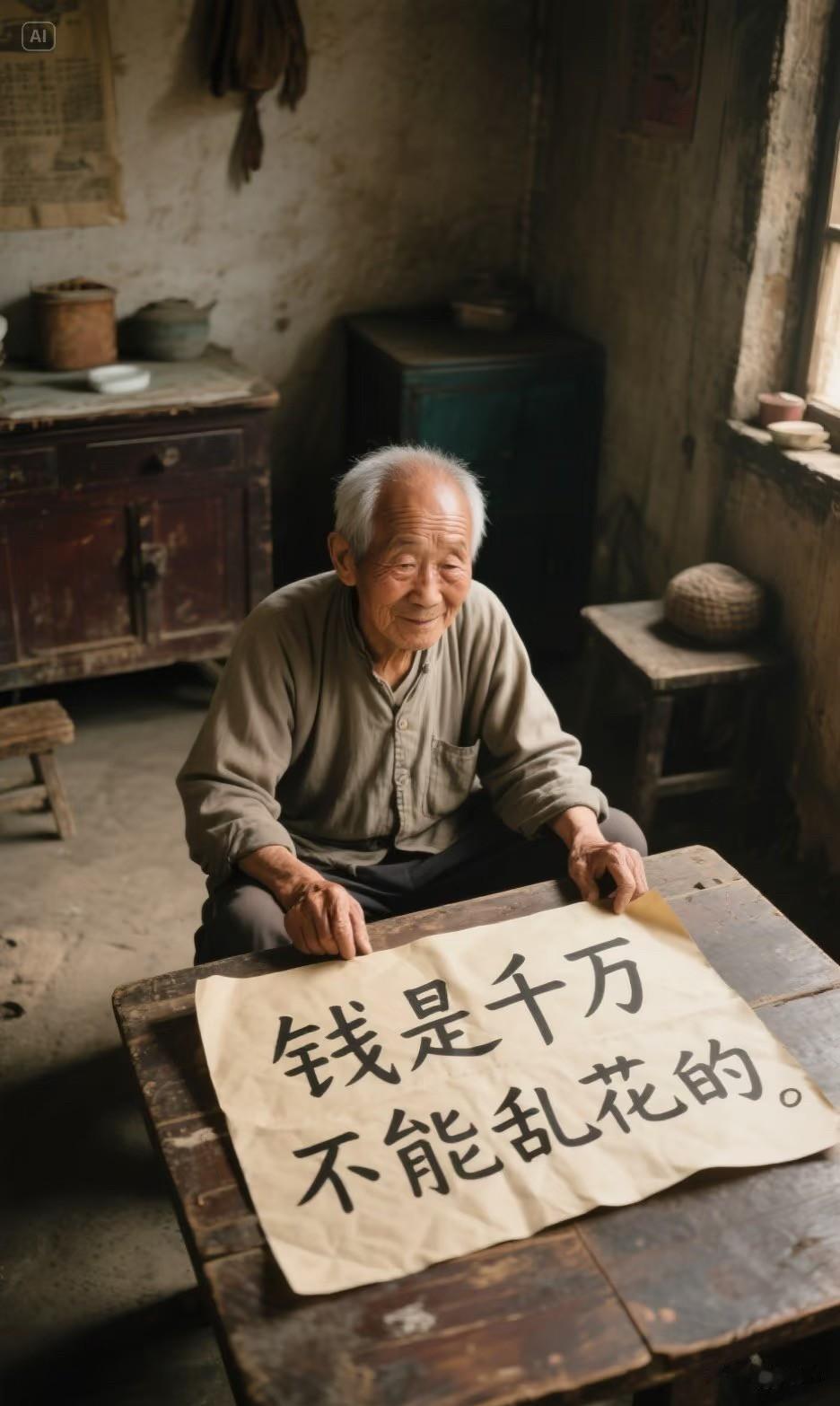 一辈子都在省着，攒着，不论多抠，钱还是没存够。一辈子都在忍着，让着，怕着，不论多