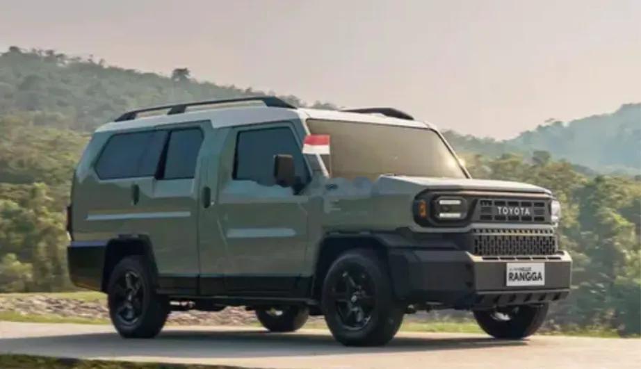 丰田LC7系的简化版？？？Hilux Rangga这款车脱胎于皮卡，主攻中南半岛