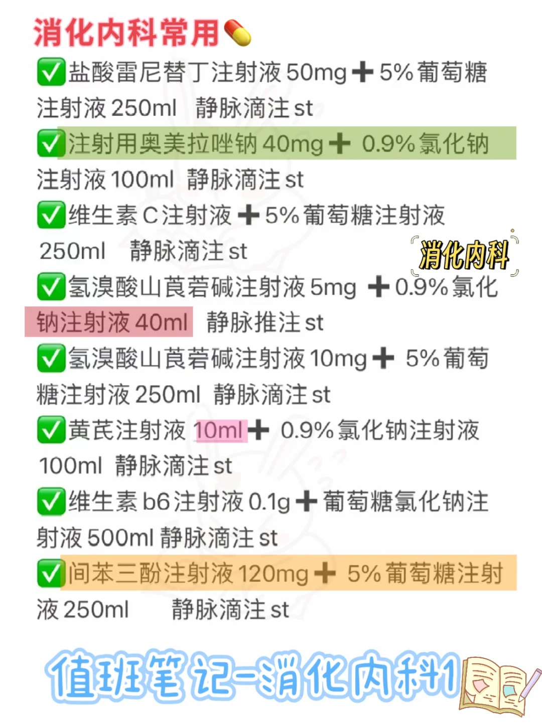 值班笔记遇见消化内科