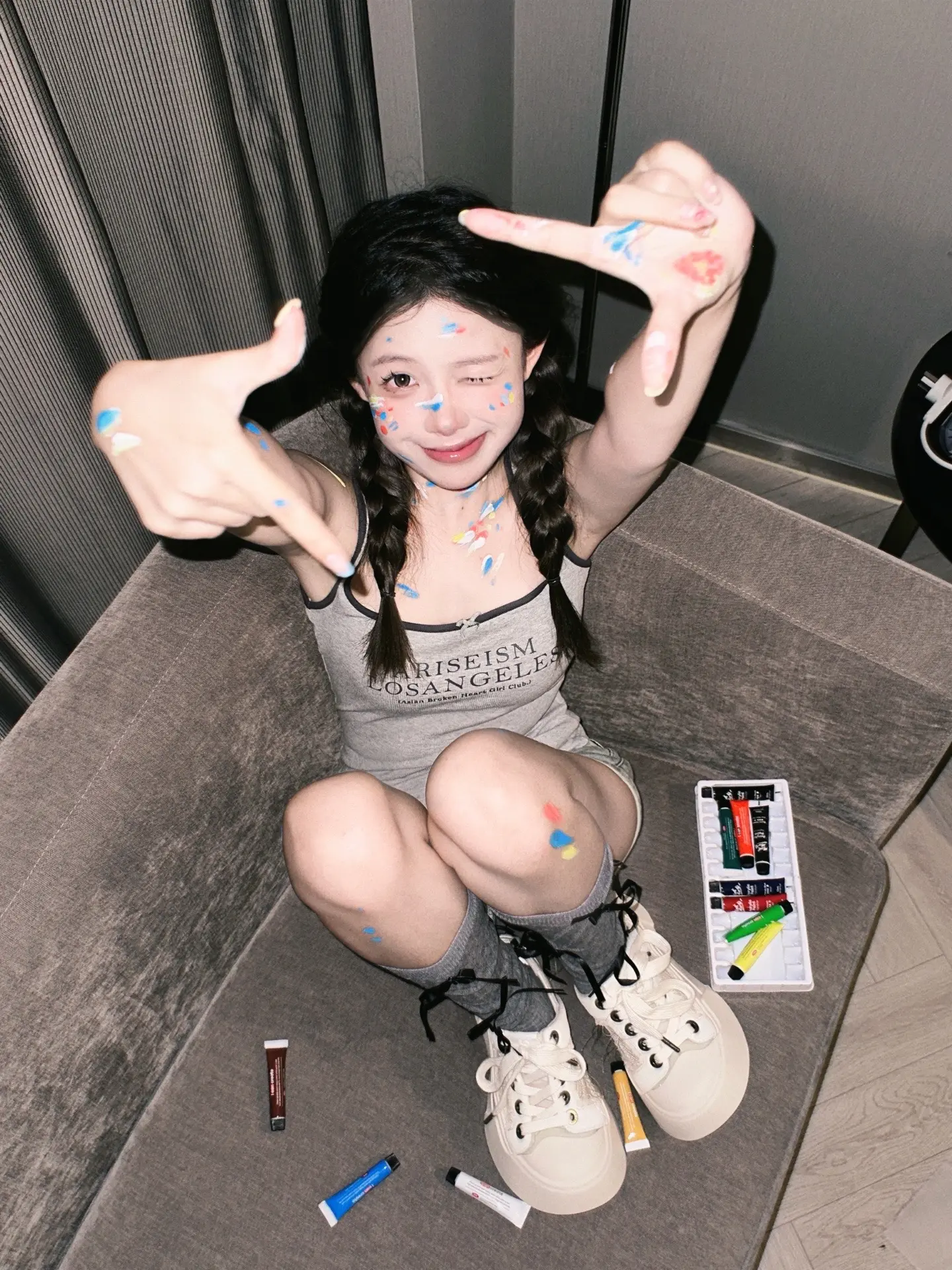 恋爱像一颗颗青梅果。