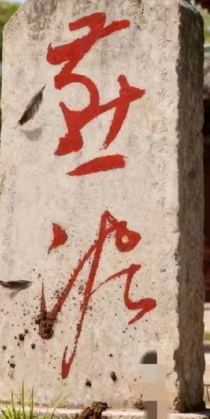 能认识这两个草书那得腹有诗书之人吧！这幅草书潇洒得体，笔墨藏力，规范运笔，韵味不