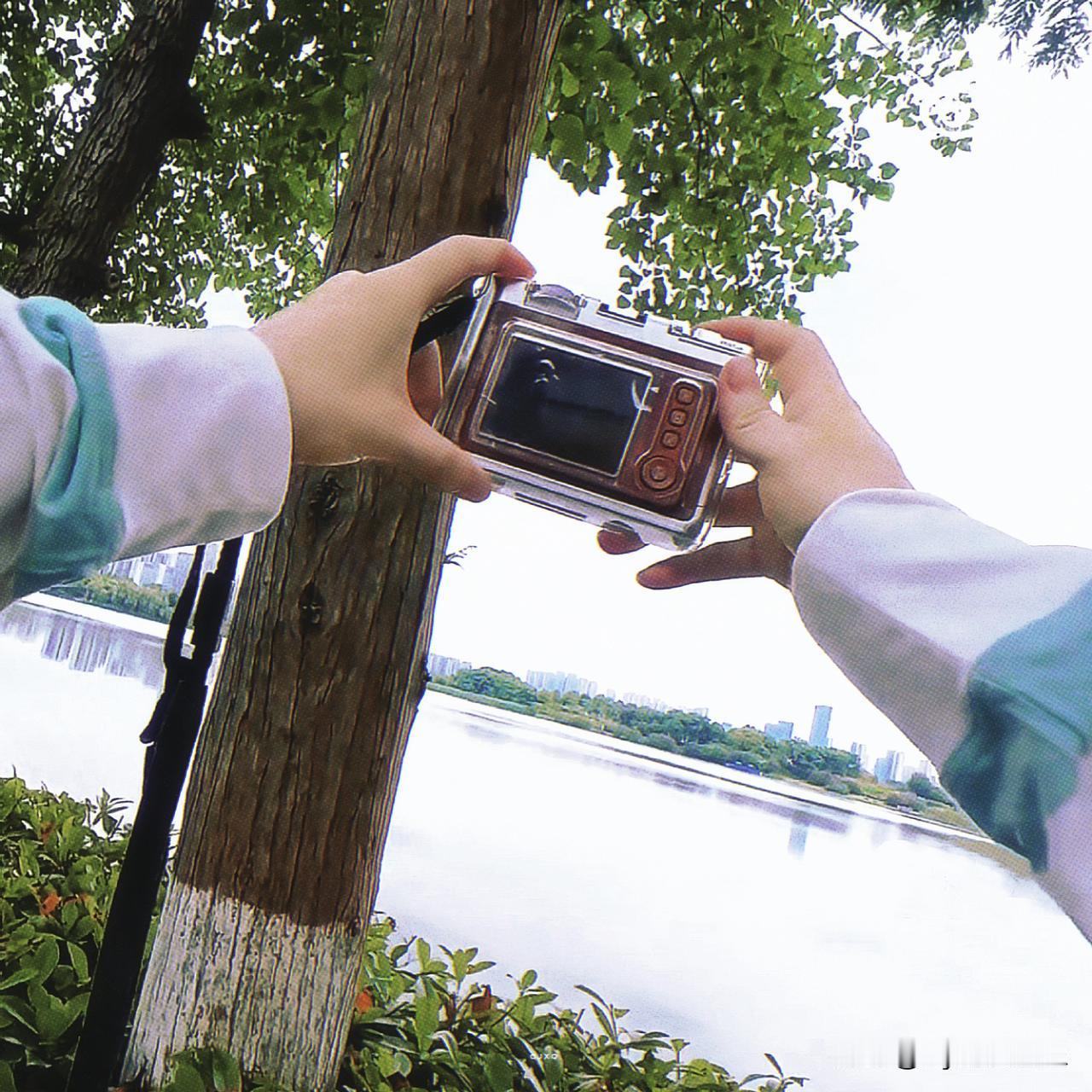 成毅生日时带我们逛公园的vlog中，他的这个视角真的好像把我们抱在怀里的模样！