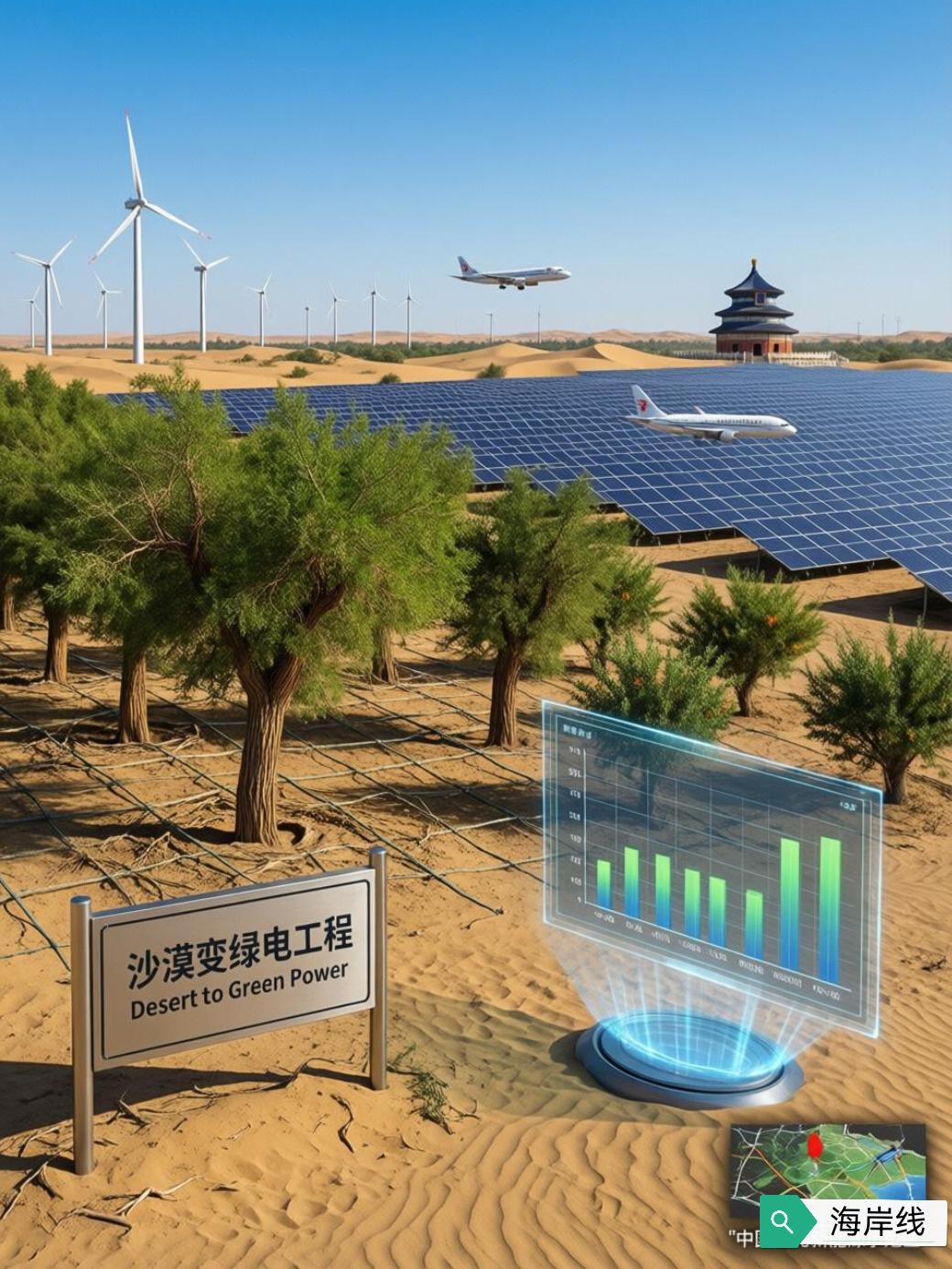 英国广播公司最近的一篇报道，把镜头对准了内蒙古库布其沙漠——那片曾经被称为“死亡