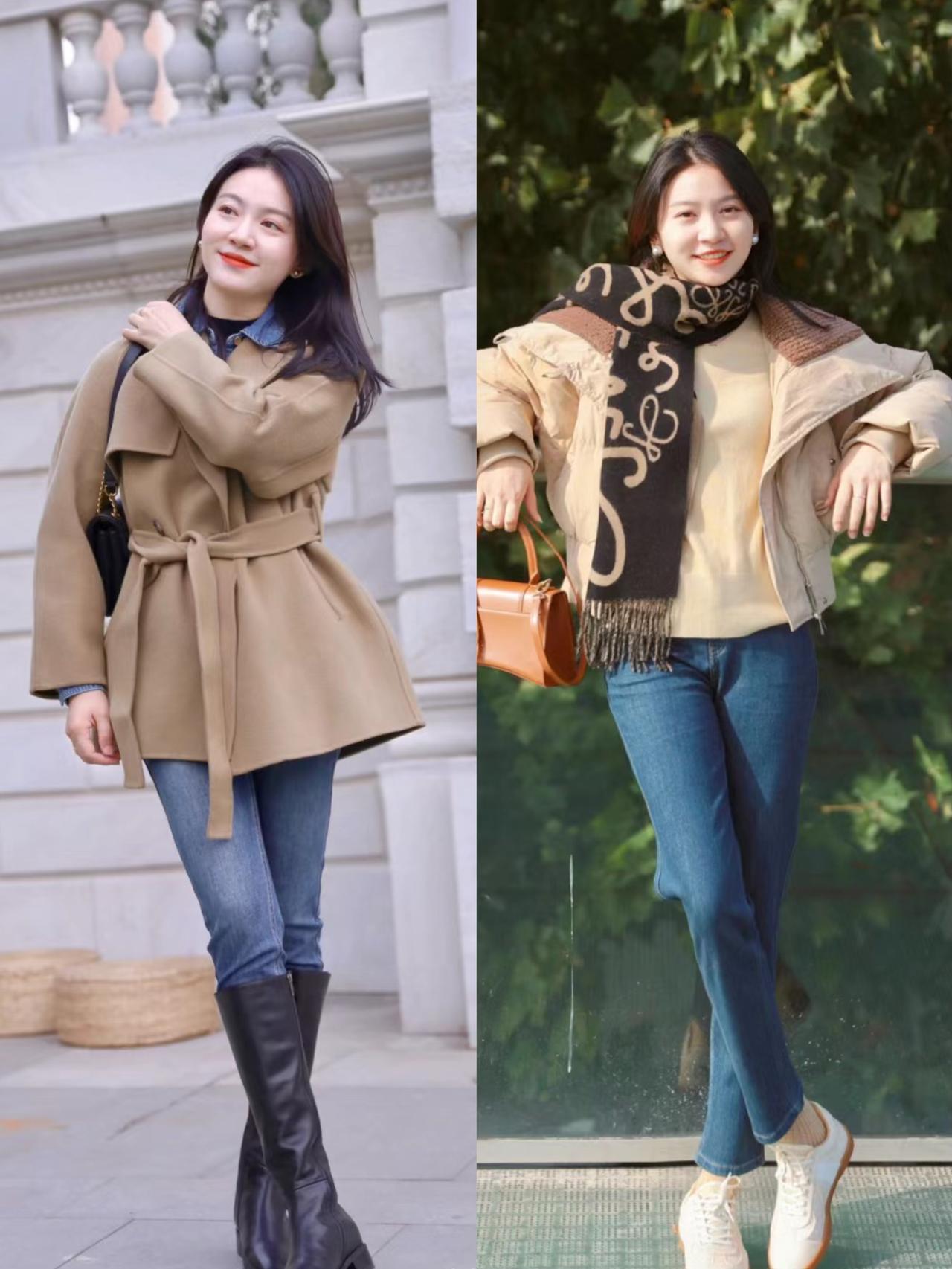 小个子更要会穿衣，18套优雅显高的穿搭模板，太适合降温后穿着了
本文分享了18套