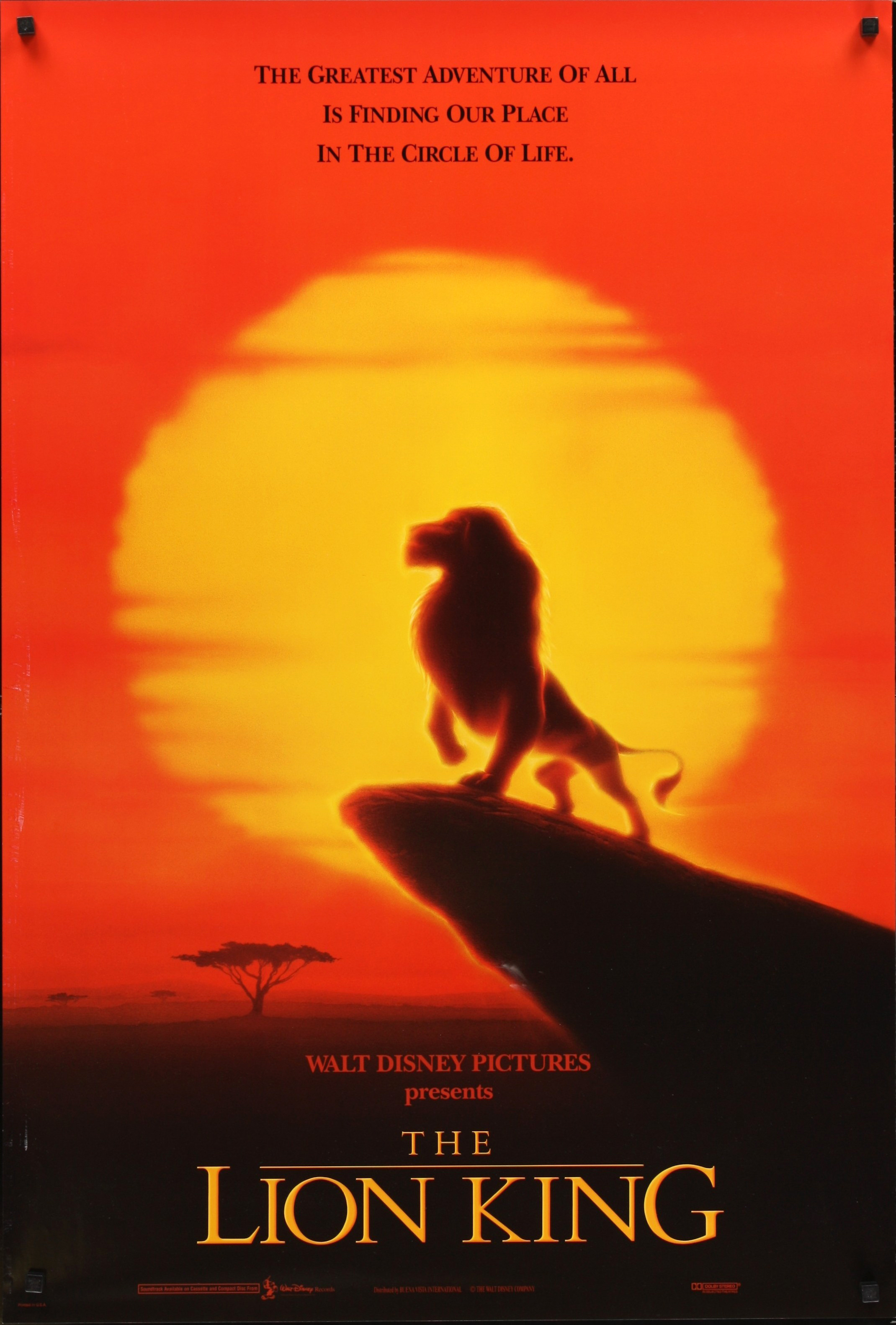 32年前的昨天，《狮子王》在美国上映罗杰·阿勒斯 / 罗伯·明可夫导演，乔纳森·