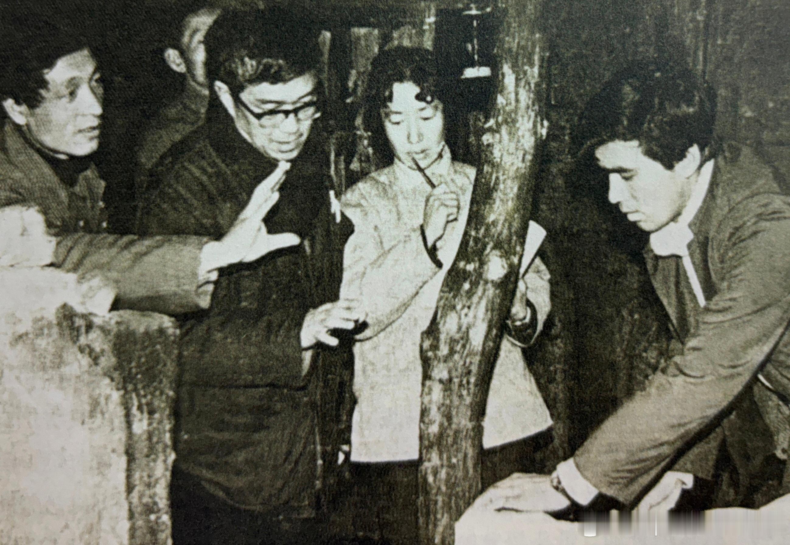 1982年电影《牧马人》工作照历史影像