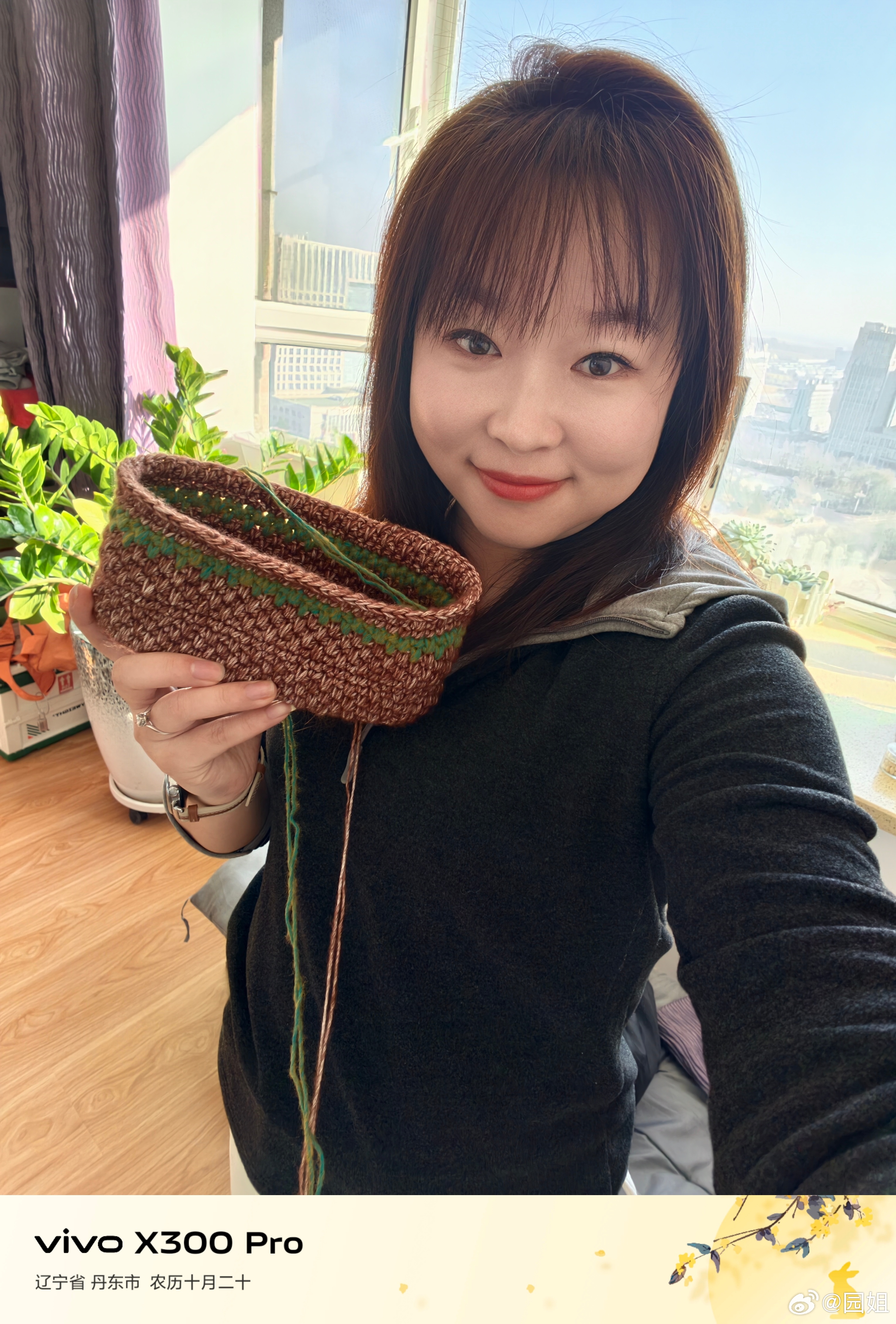 我喜欢vivo这个水印，在寒冷的冬天却有一种开春都感觉