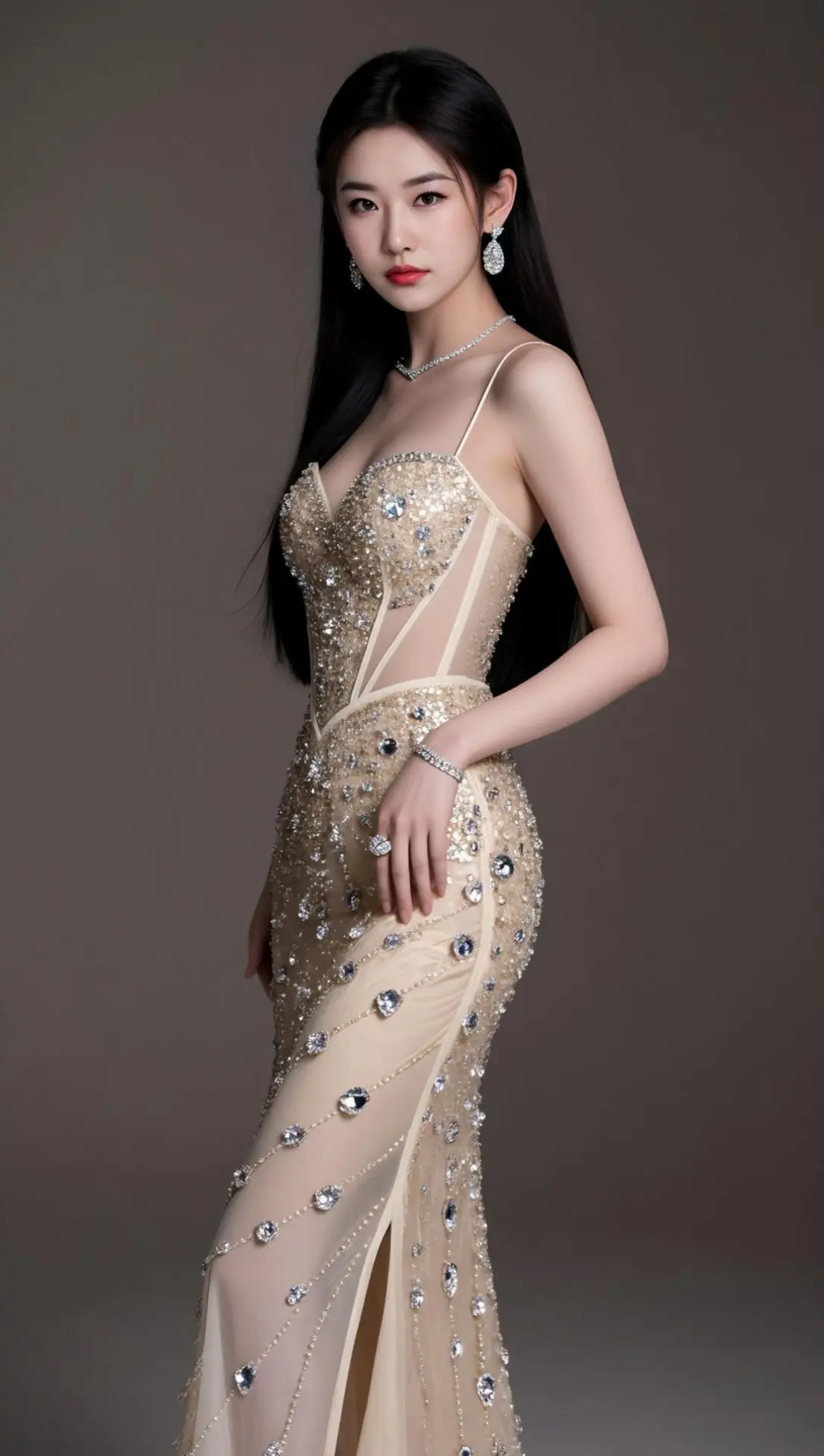 AI奢雅礼服写真 随变ai随便玩