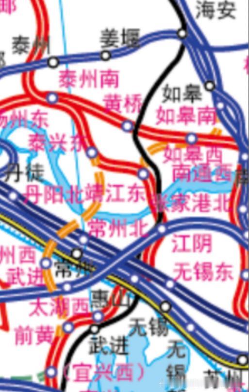 很多人疑惑：新长铁路明明可以直连苏州、对接宁波大港，为何偏偏绕路无锡、落地浙北长
