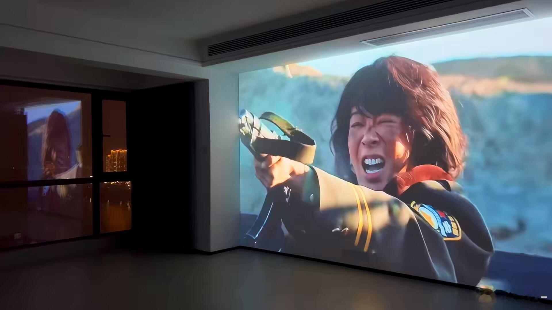 大屏幕已准备好，这样看生命树视觉效果杠杠的 