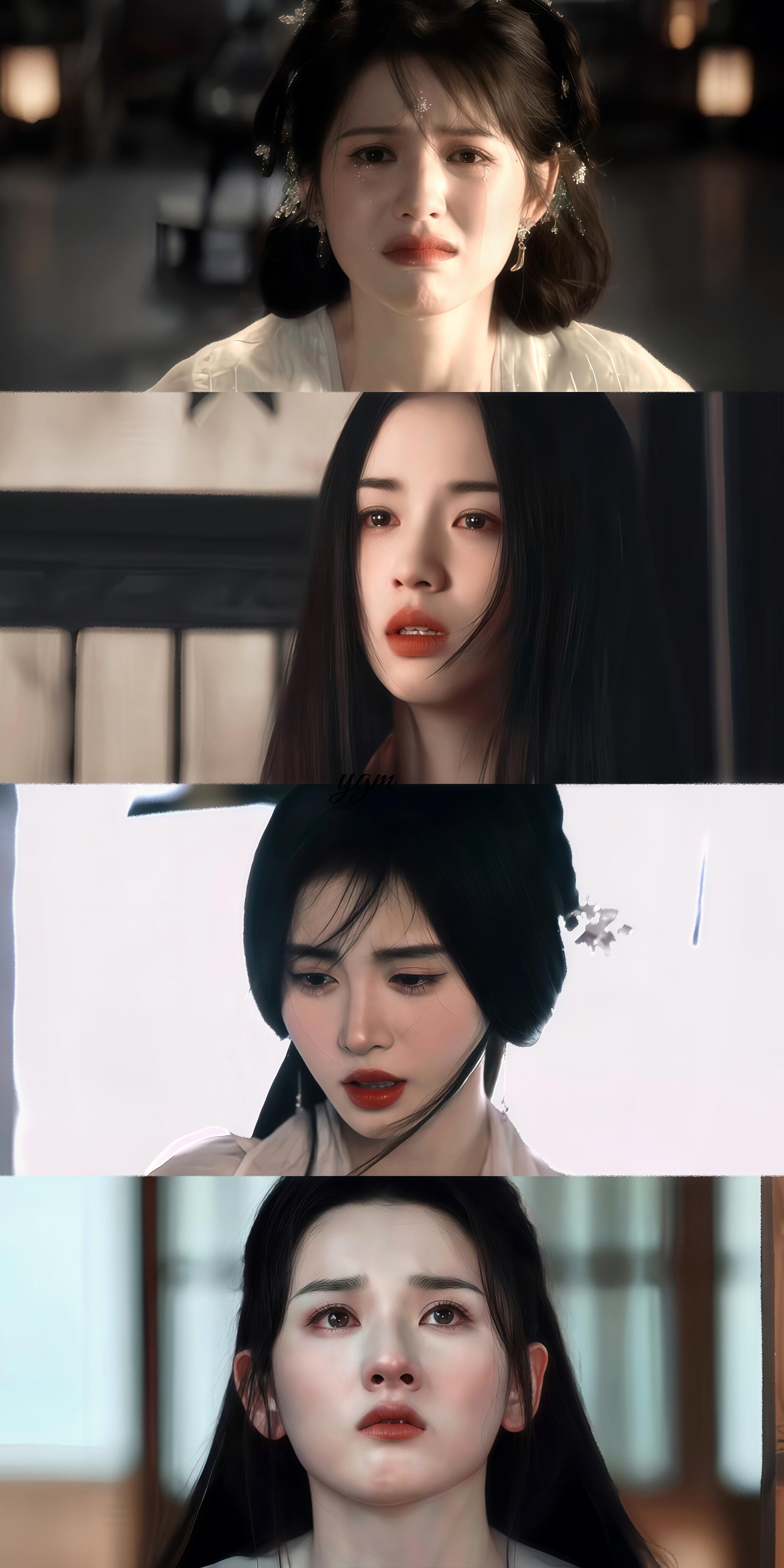 美人落泪 我见犹怜 破碎感 .