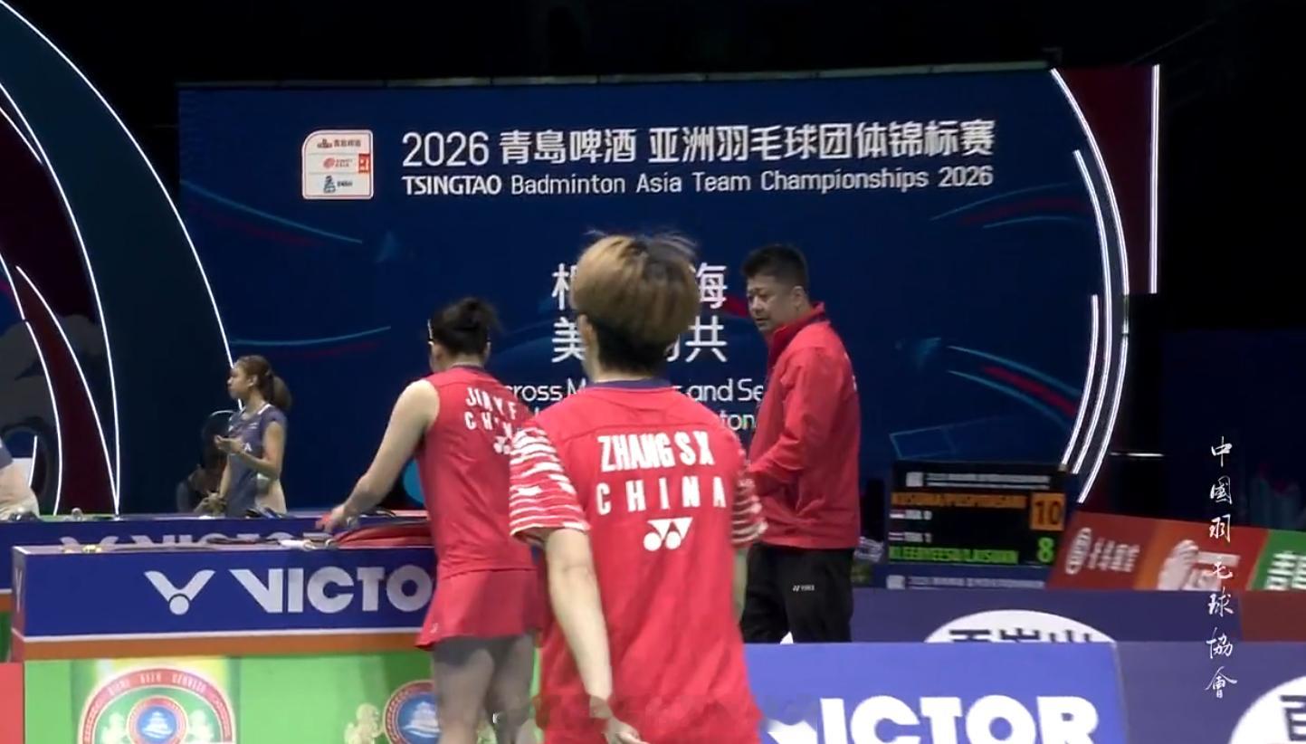 女团 1/4赛 中国 1-0 印度 女单 高昉洁 21-9 21-9 夏尔马 女