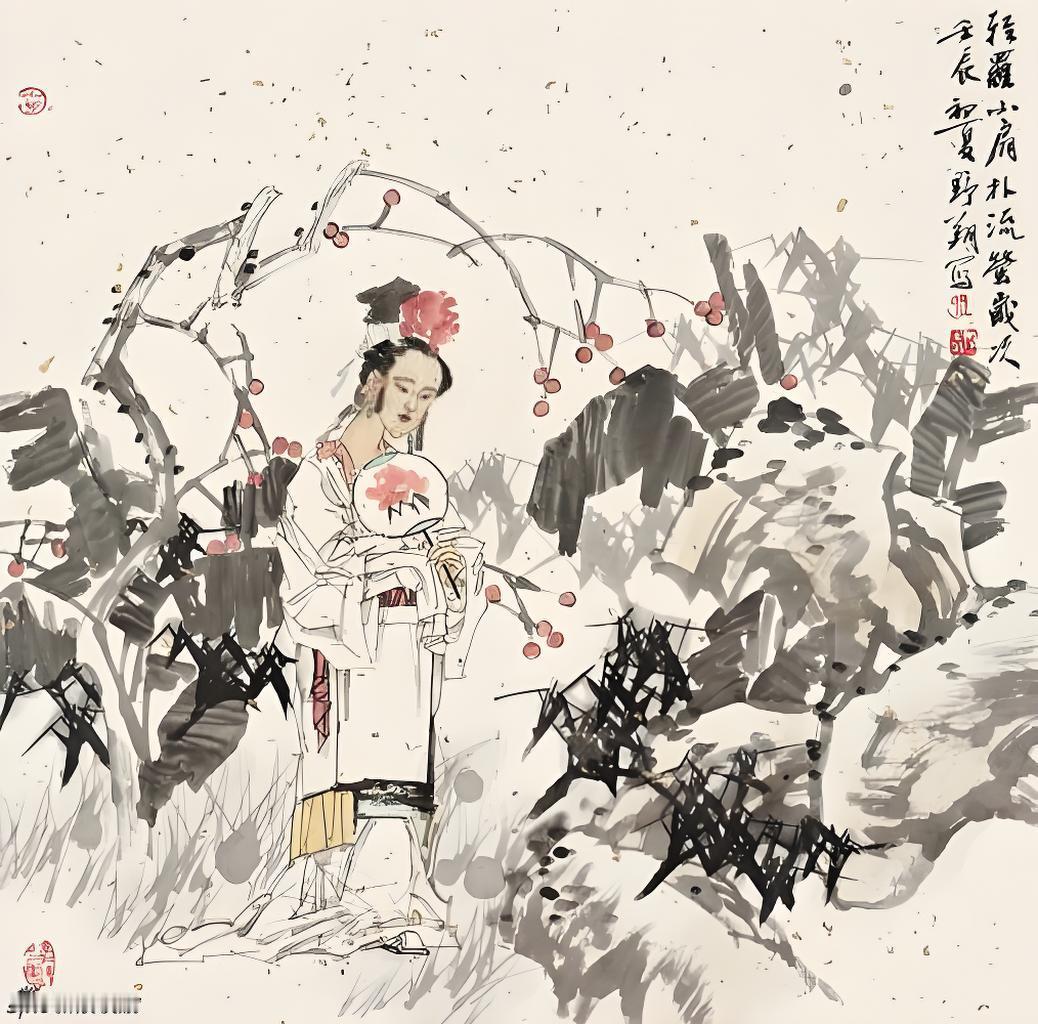 上联：漫步观花思短赋
下联：[比心]

网络图片/诚谢侵删