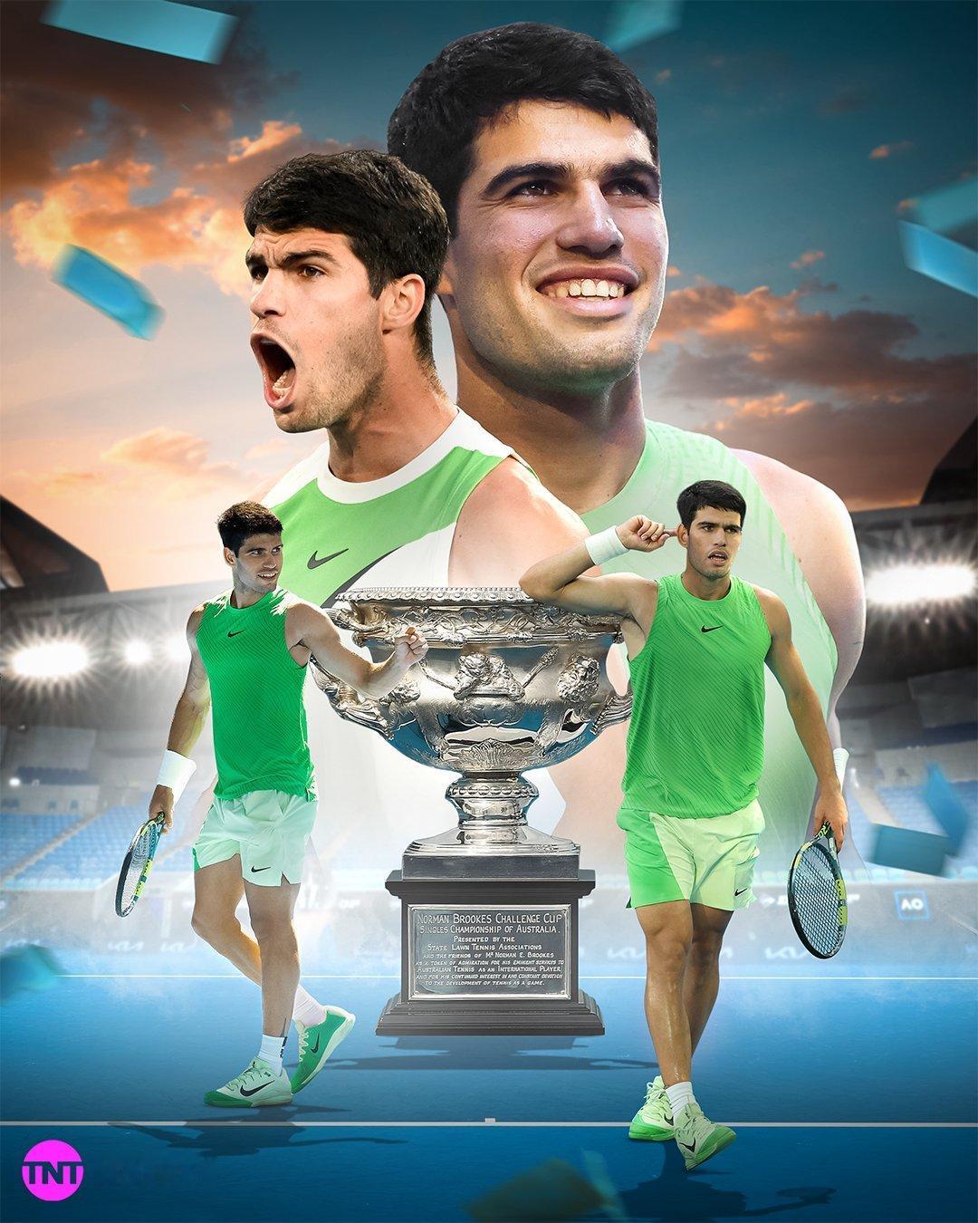 阿尔卡拉斯成为了历史上最年轻全满贯得主！阿尔卡拉斯3-1逆转德约科维奇，生涯首次