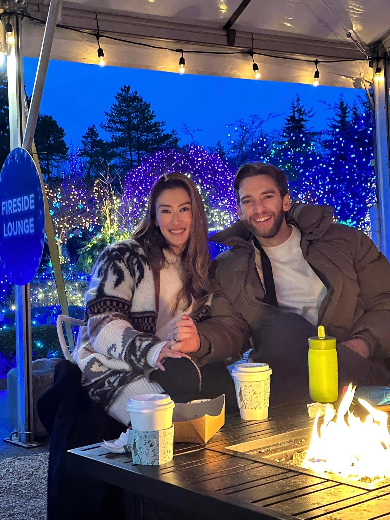 谢霆锋妹妹谢婷婷一家