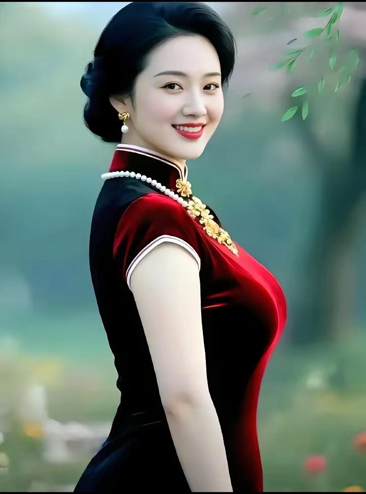 当年曾是一朵花，
如今已然成大妈。
岁月从不败美人，
风韵犹存绽风华。