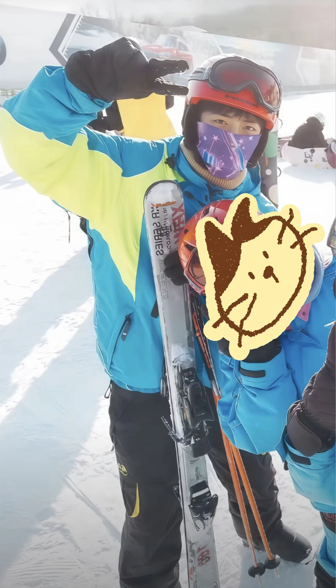 在夏天想冬天 什么时候再去滑雪(T . T)