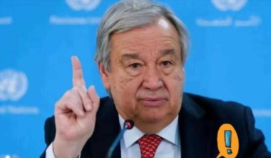 联合国发出“红牌警告”！随着中日矛盾愈演愈烈，秘书长古特雷斯曾公开指出，二战真正