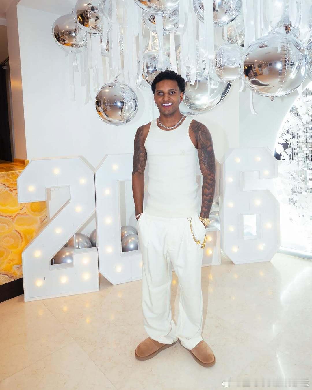 罗德里戈：欢迎你，2026… 🙏🏾🇧🇷💭🤍 