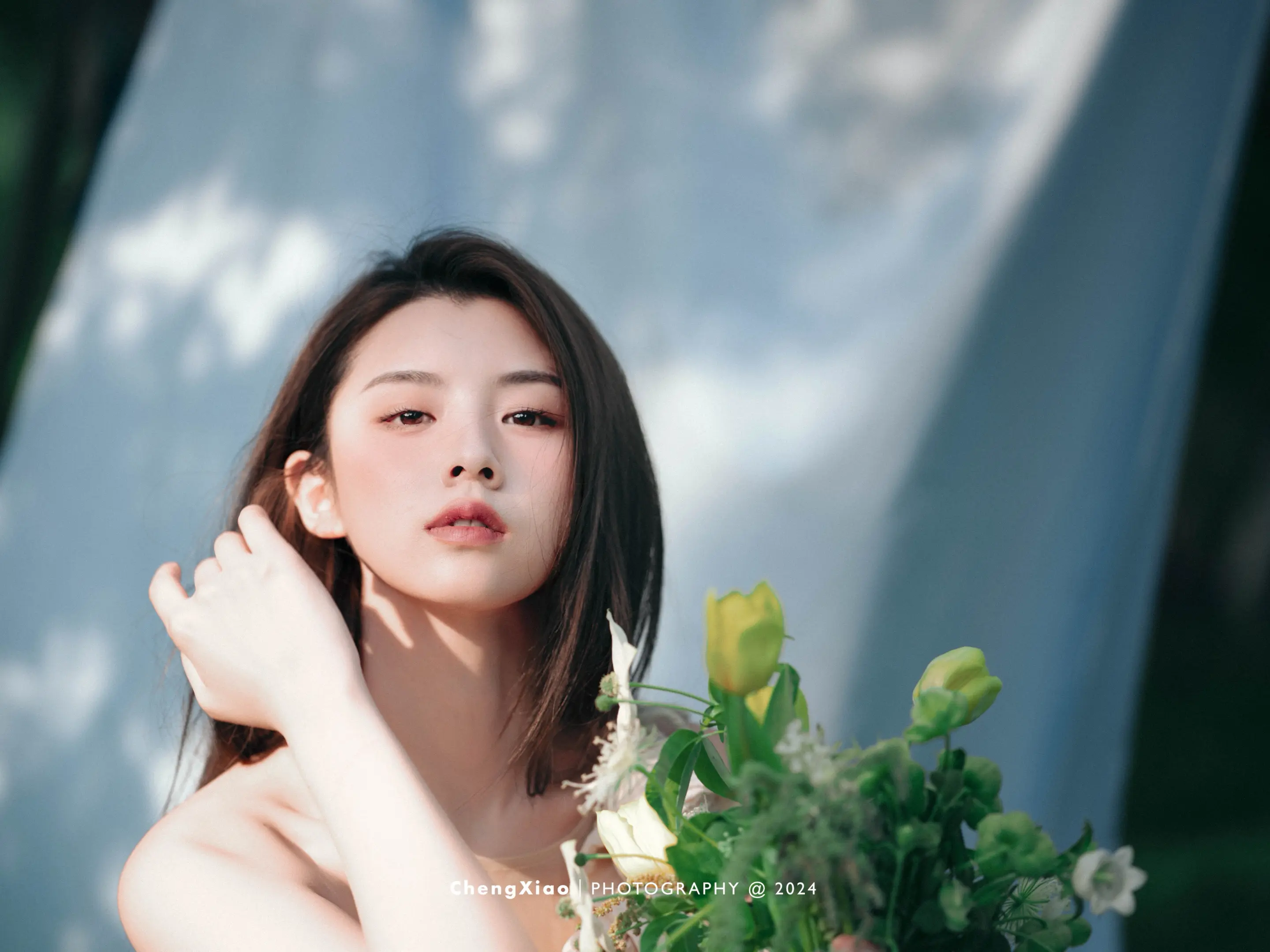 把你留在盛夏里。