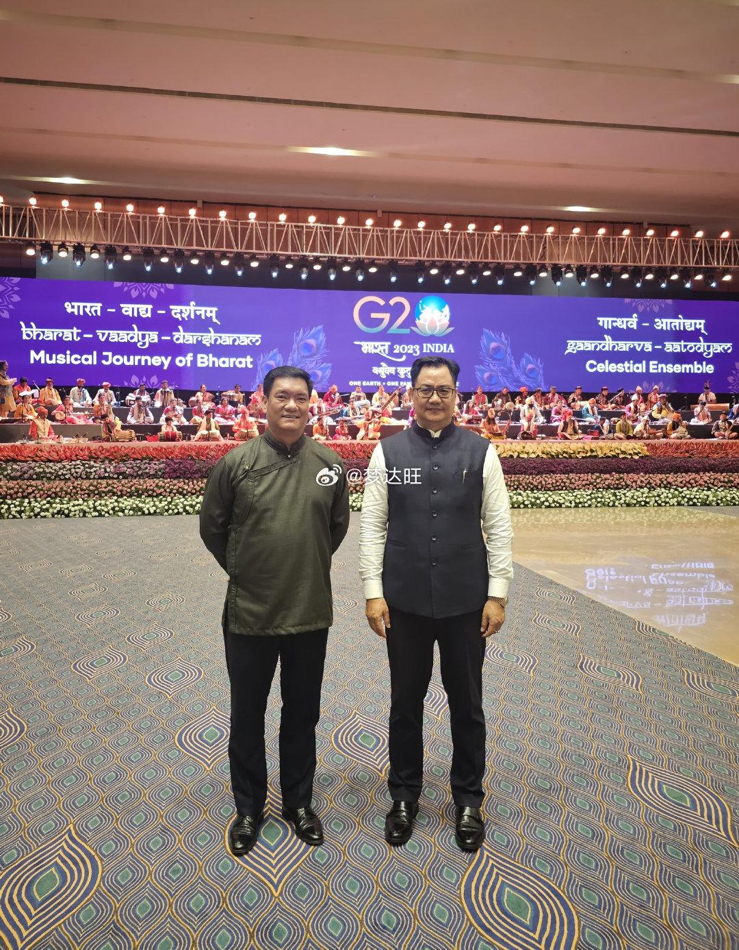 藏南地区两伪首席部长也参加了G20峰会的欢迎晚宴，中国就不该去，印度太恶心了
一