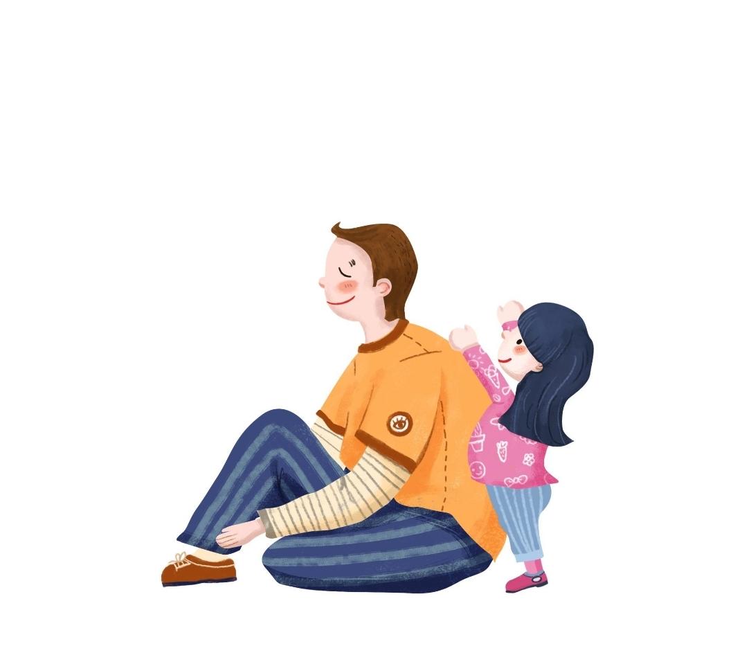 女儿上小学三年级了，仍习惯黏着爸爸妈妈。我平时在厂里上班，住宿舍，只有放假才回家