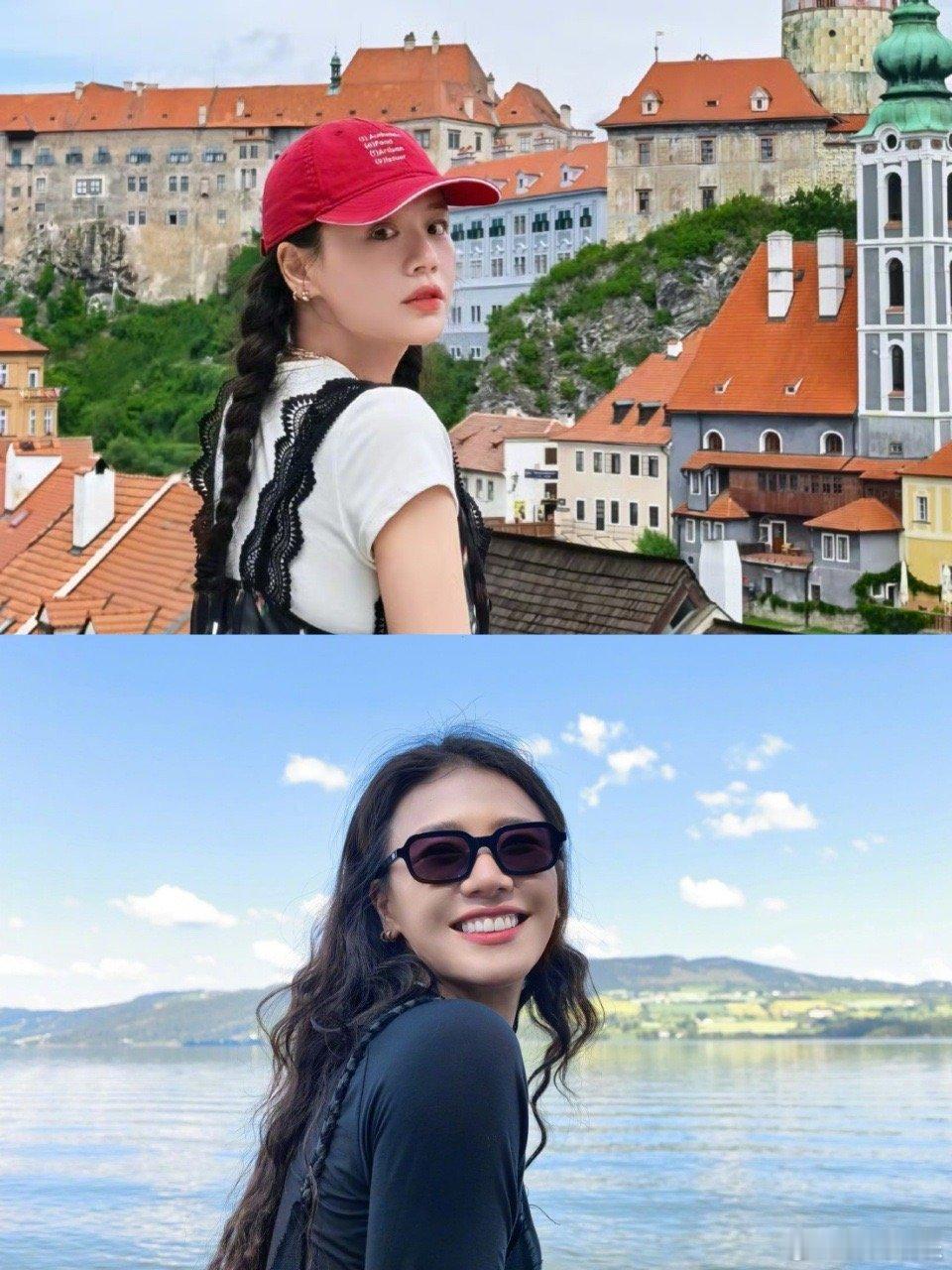 马思纯这组好像毕业旅行 有点想让马思纯做我的旅游搭子～ ​​​