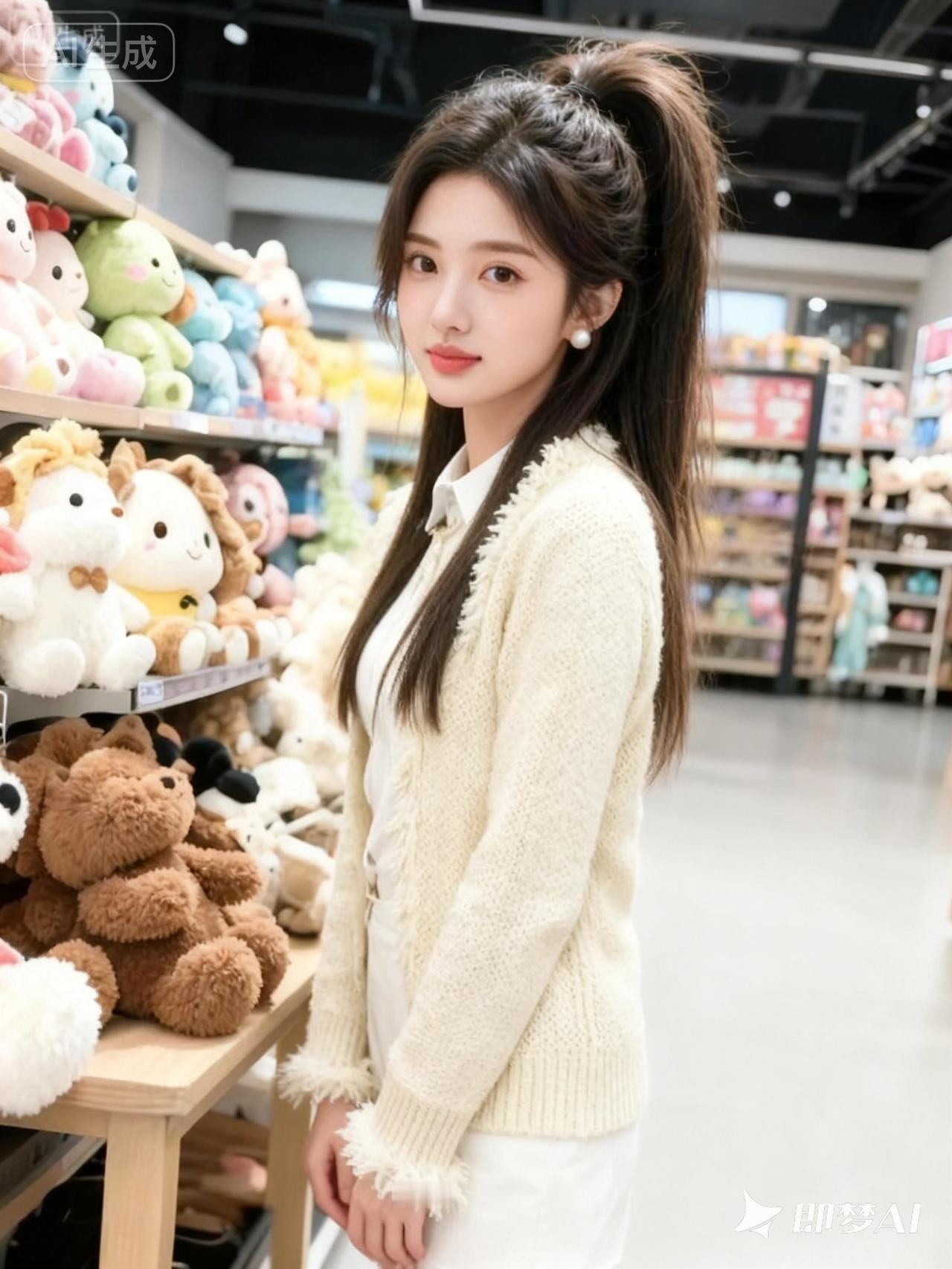 清纯女神 这也太好看了 心动的感觉