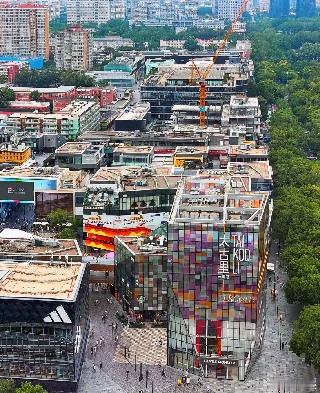 北京这个著名商业体放在南方城市来说算是什么样的一个档次？ 