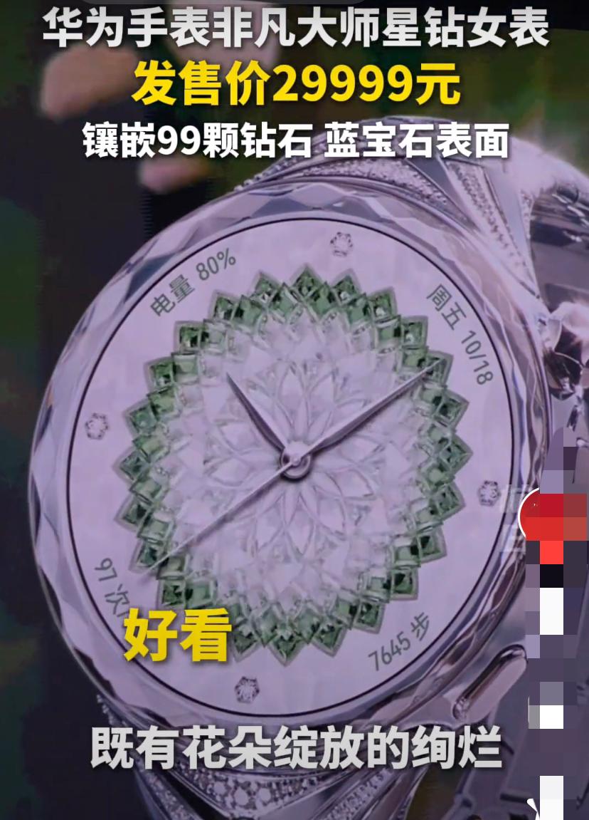 我脑袋被门夹了，才会去买3万的手表！
一款手表，差1元就3万。
这是什么手表哦，