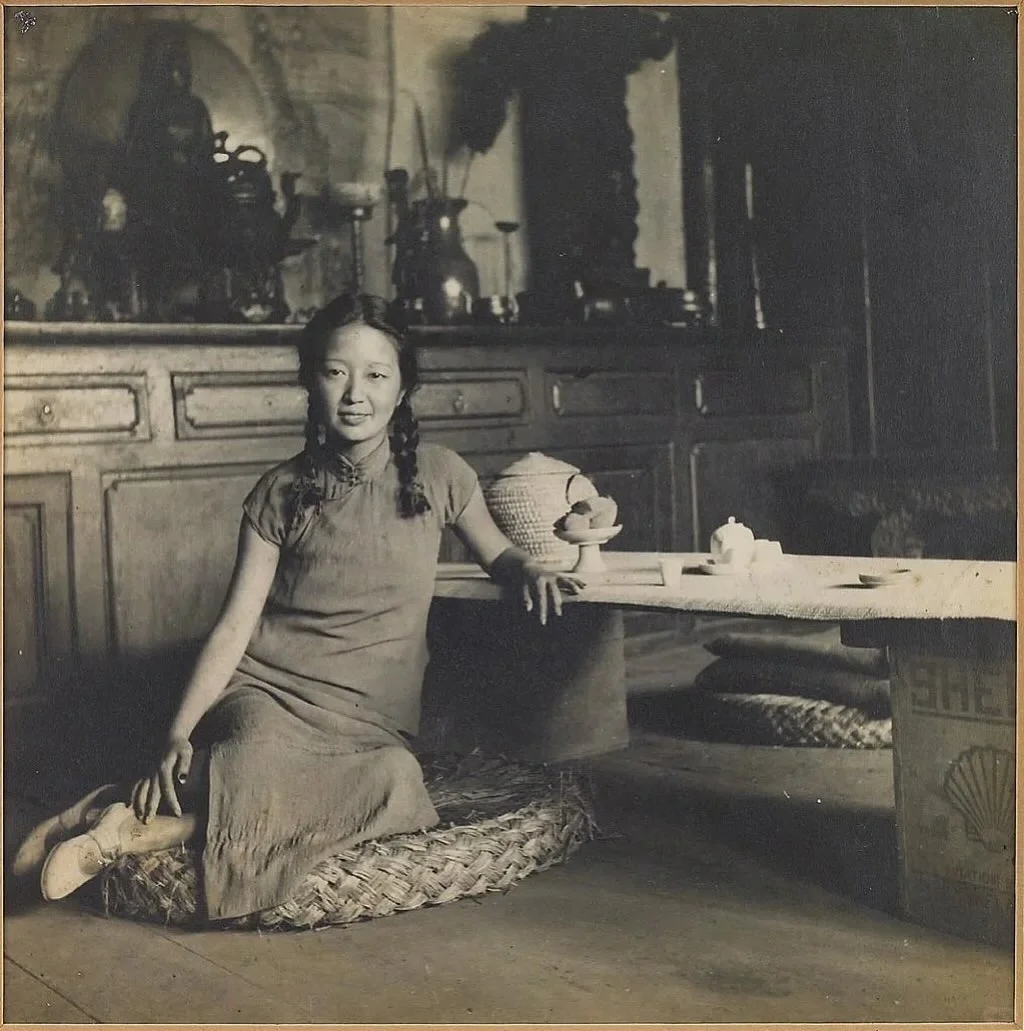 1940年，民国最后一位才女张充和在云南的留影。张充和，1914年出生...