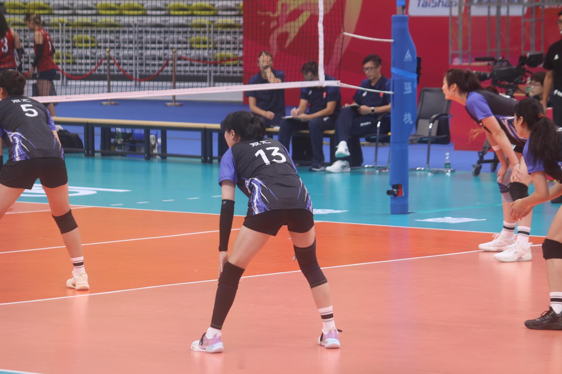 全国女排锦标赛，河南双汇女排VS香港女排，河南队没了晴格格，这都得塌房啊。段梦珂