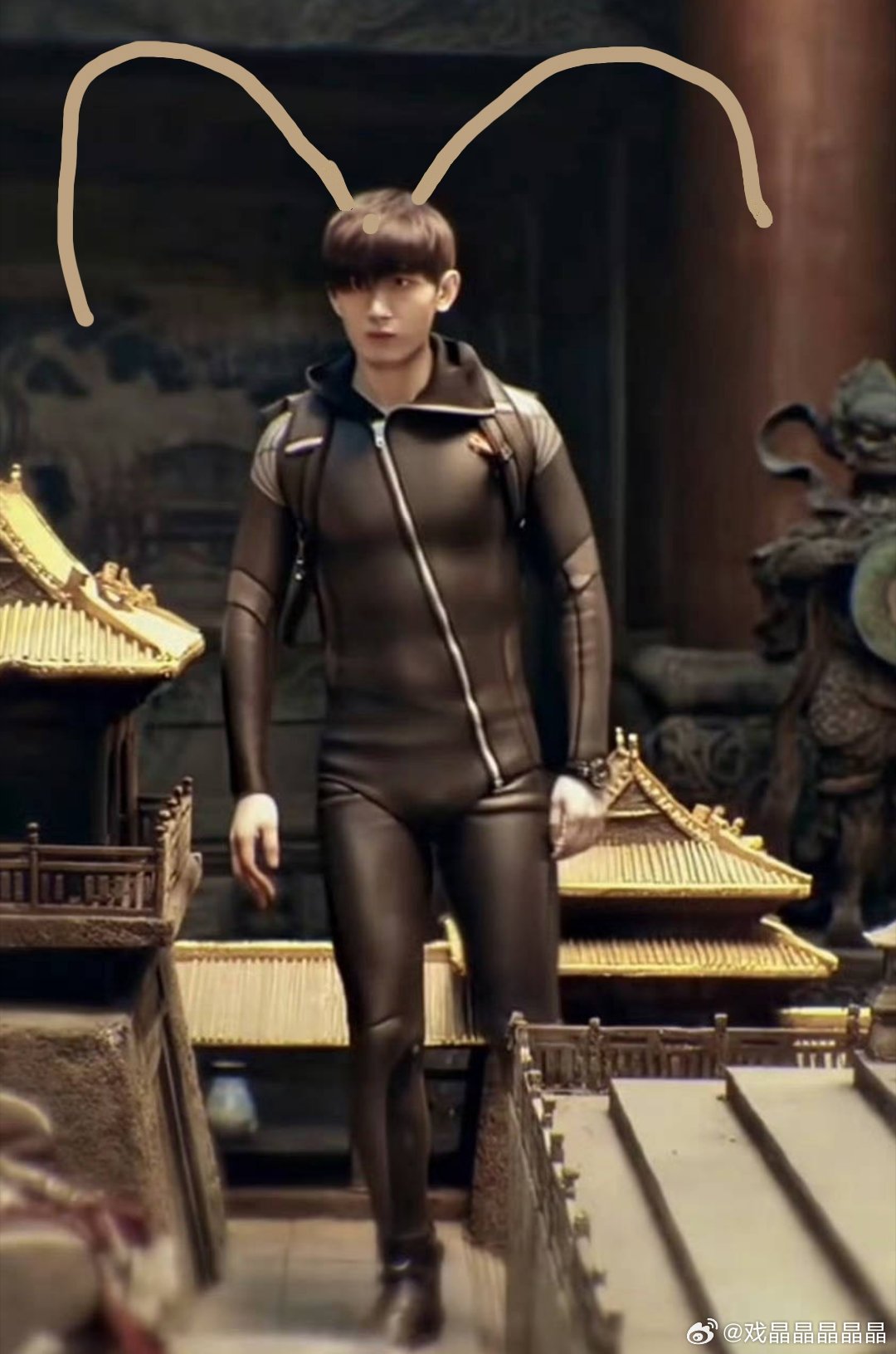 粉底液将军激发了网友的创作热情。 