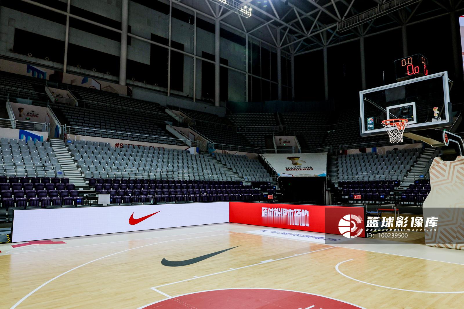到了 中国男篮vs日本男篮 沈阳