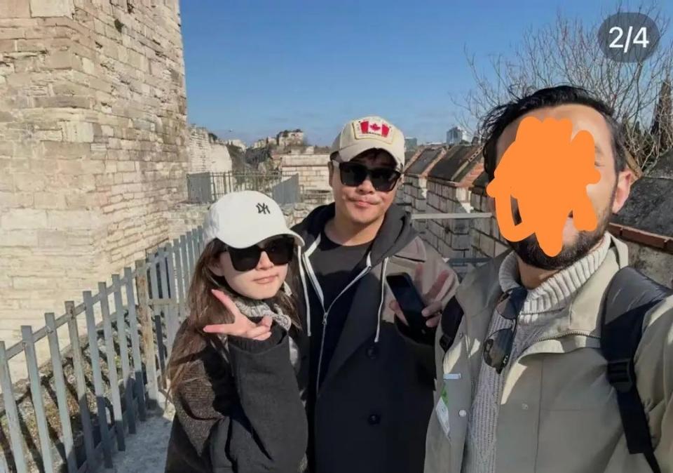 陈思诚带小21岁新女友土耳其游玩。

陈思诚和小21岁的女友阮巨在土耳其旅行，被