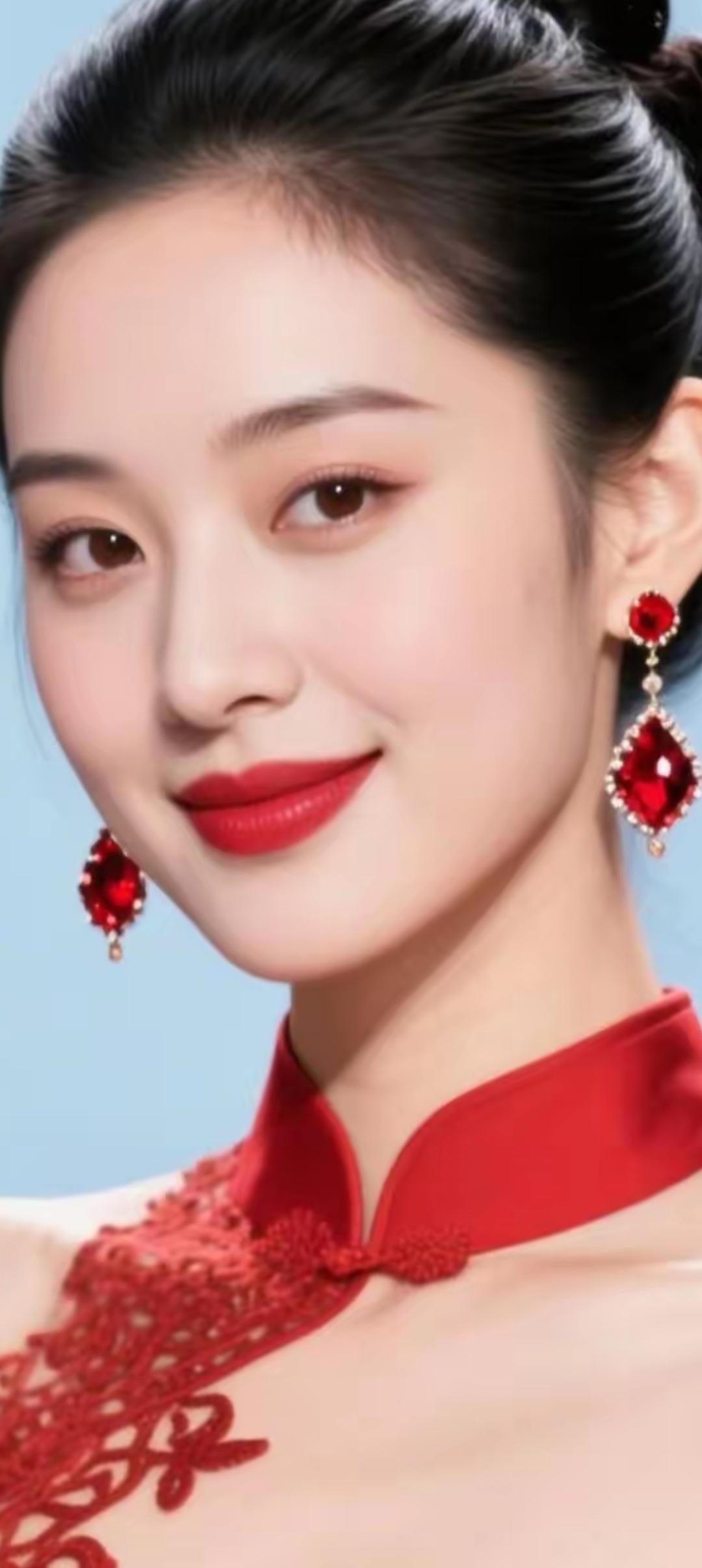 优雅红妆，尽显东方韵味！