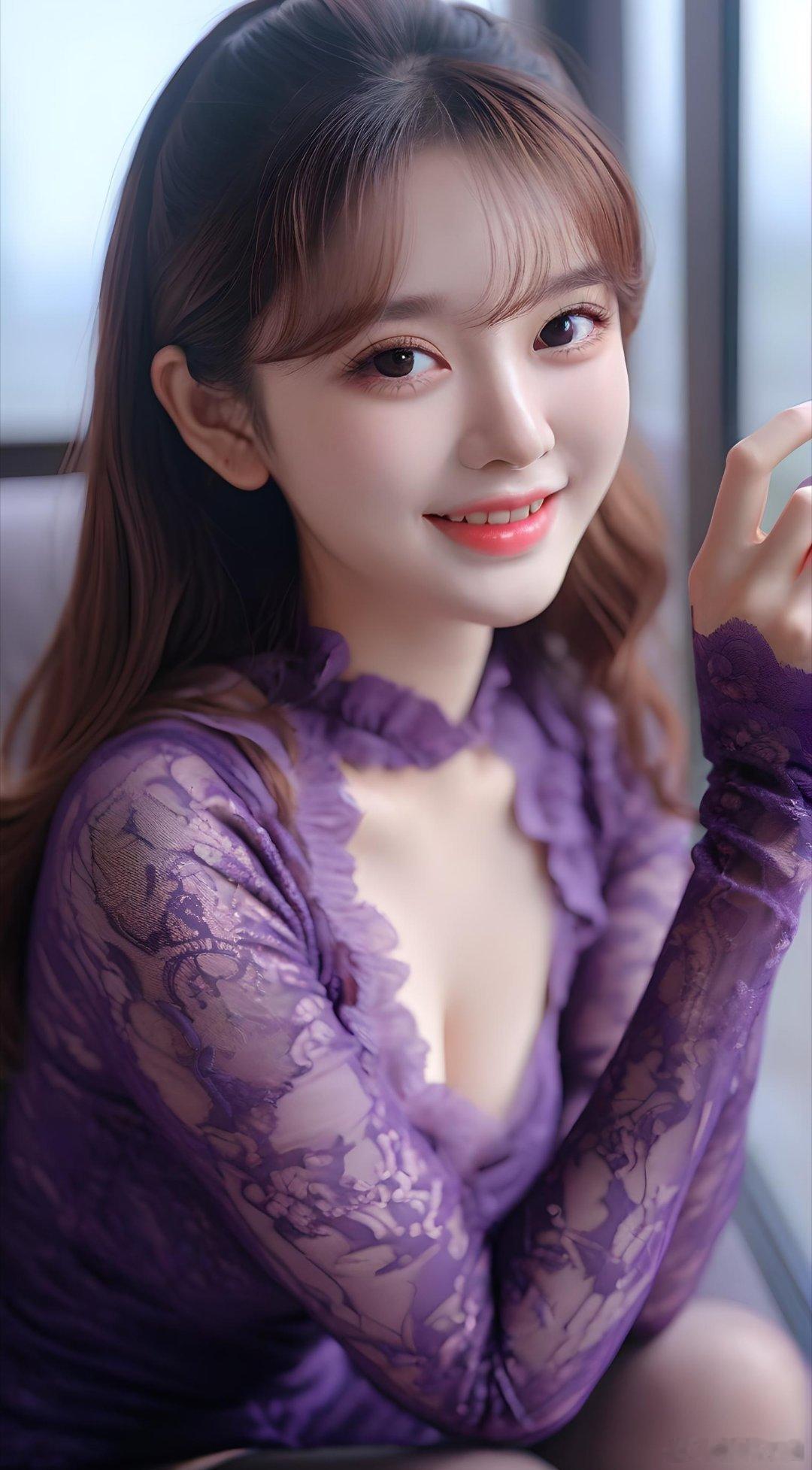 看见我了以后，你能想到什么，美到了吗#可爱##想到一句话# ​​​
