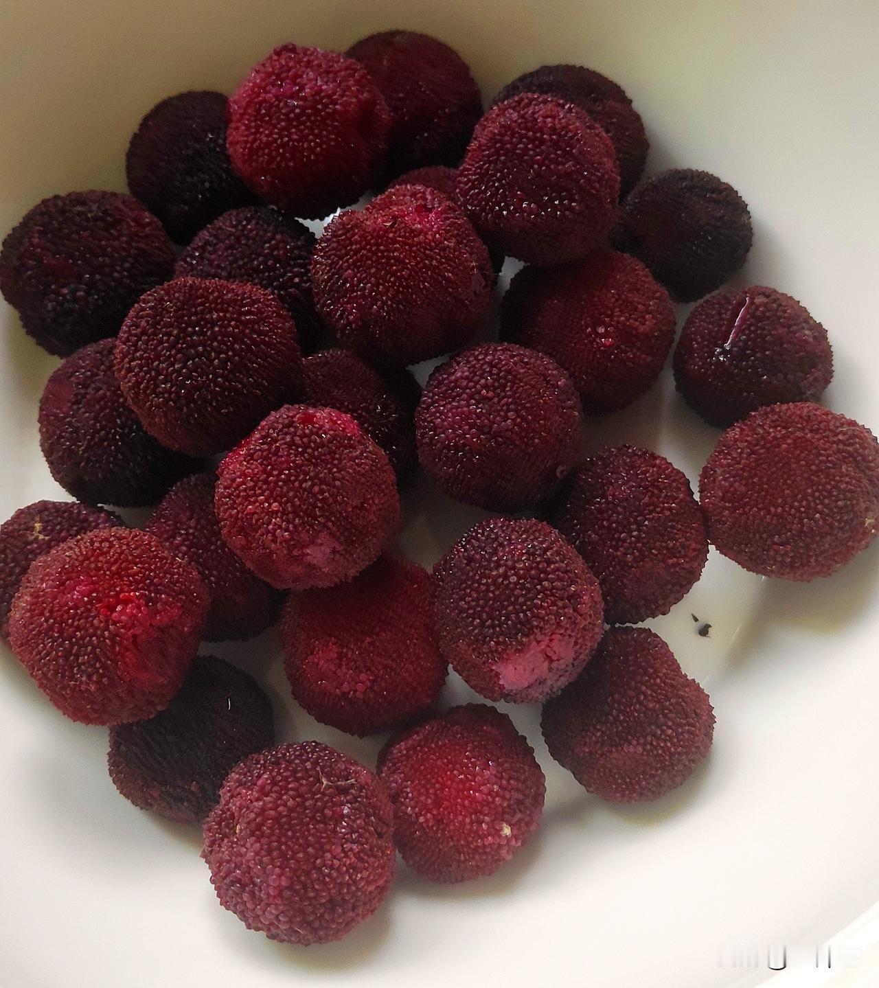 （原创）乌紫杨梅
人是感情动物，相互接触时间长了，就会有感情。
几十年菜买下来，