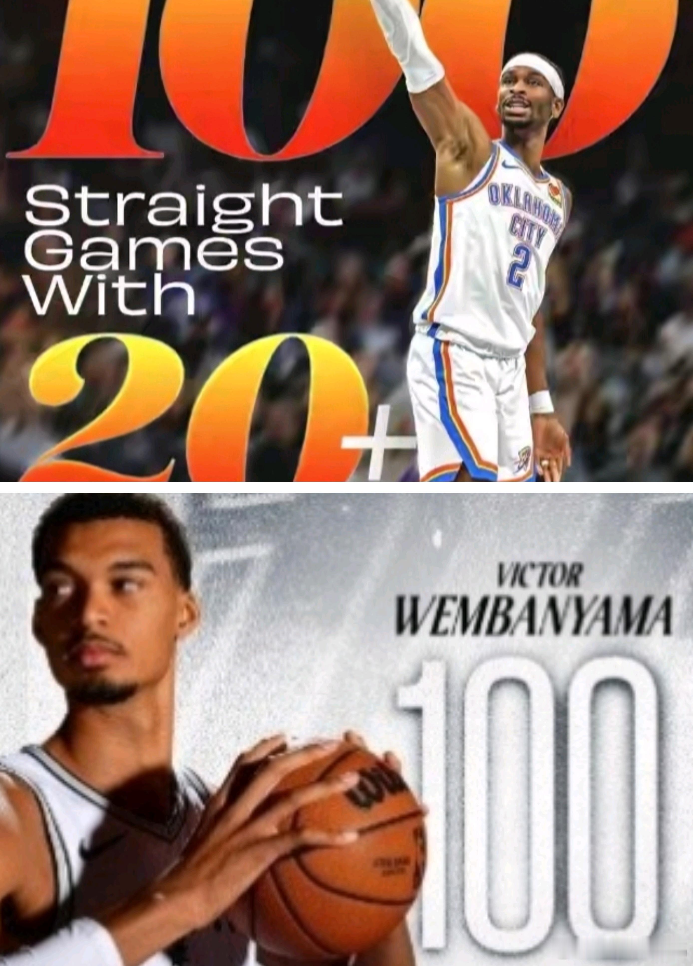 文班100场盖帽纪录终结，而亚历山大100场首当其冲，深度分析为何SGA比文班更