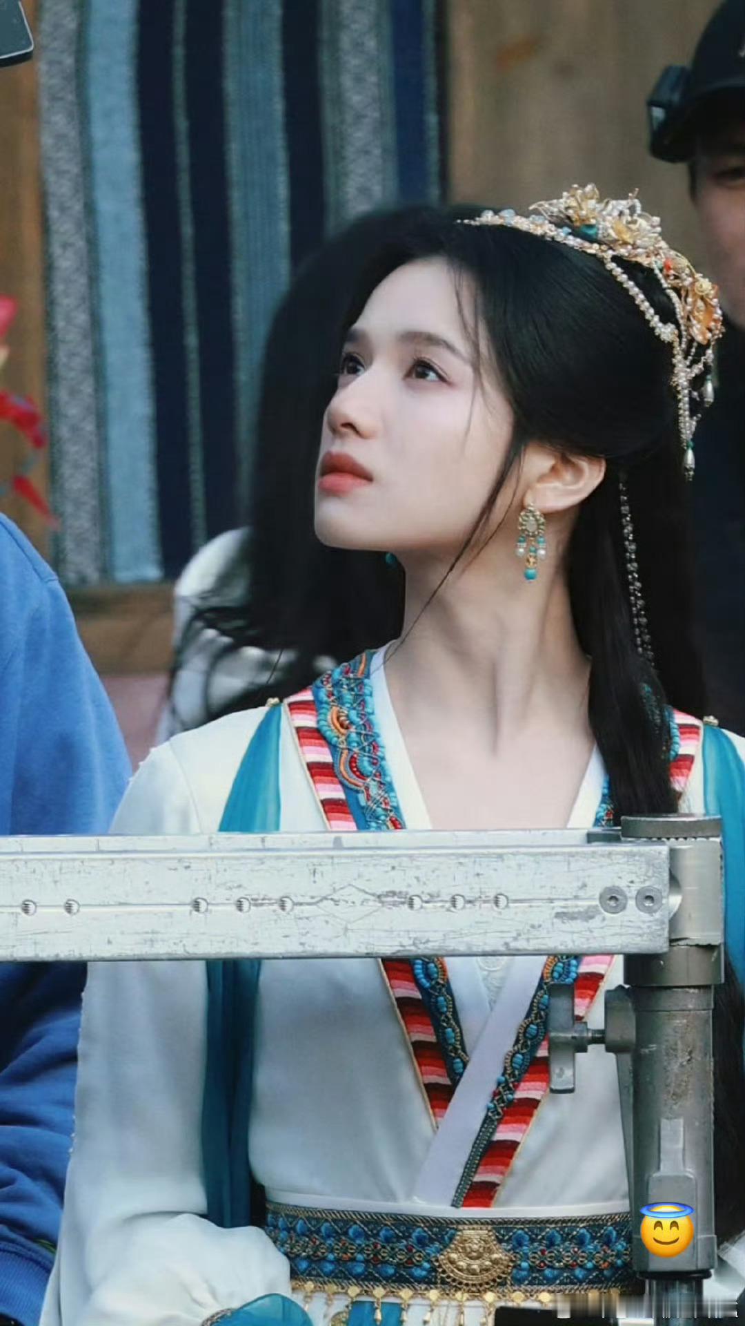 张婧仪梦花廷生图路透 缇兰公主真是美得不可方物[开学季]美美的很安心，坐等开播了
