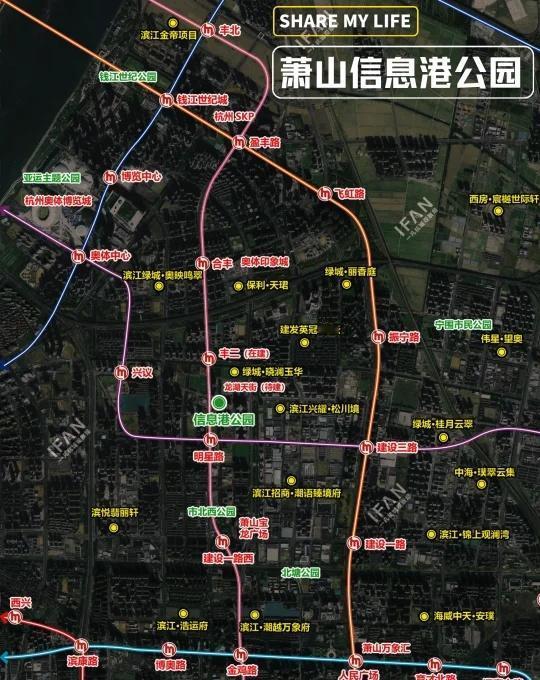 萧山市北新地标‼️信息港公园迎来大升级！
·
✅近日，杭州信息港明星路地下停车场