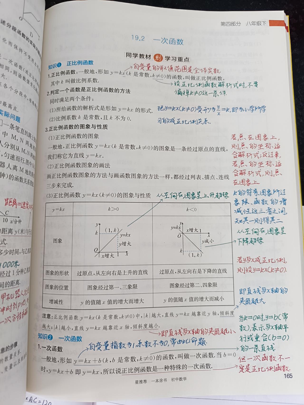 数学 《一本涂书》
到今天，我！是我(40岁宝妈)！八下完活✌🏻基本都是直接做