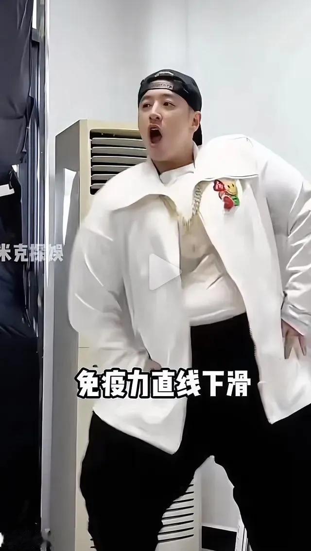 曾经的神颜潘帅，如今胖的不像样了。