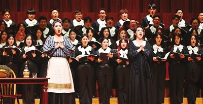 《乡村骑士》教学版音乐会上演