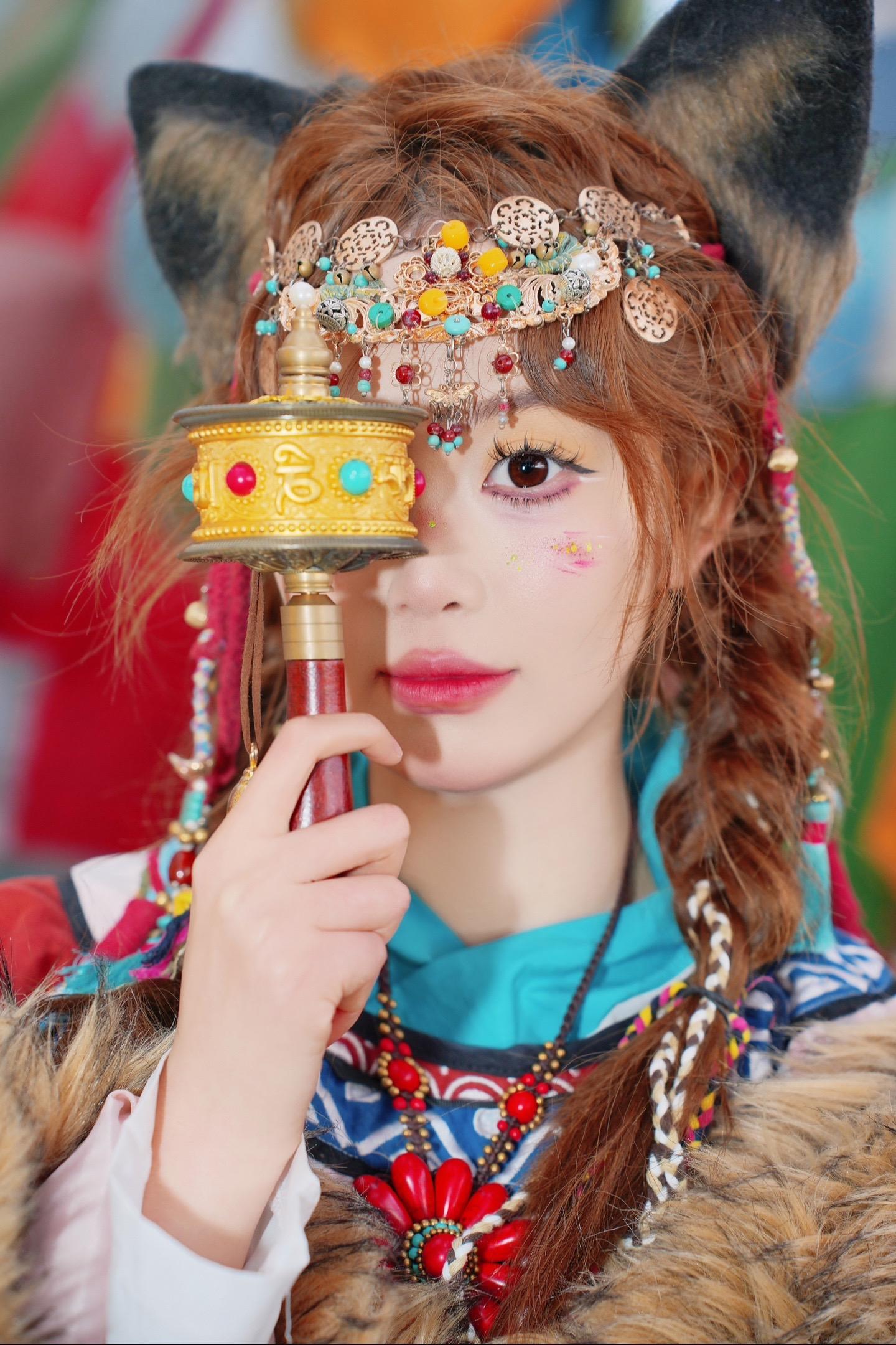 音乐一响，甜妹登场～我们看遍精修～