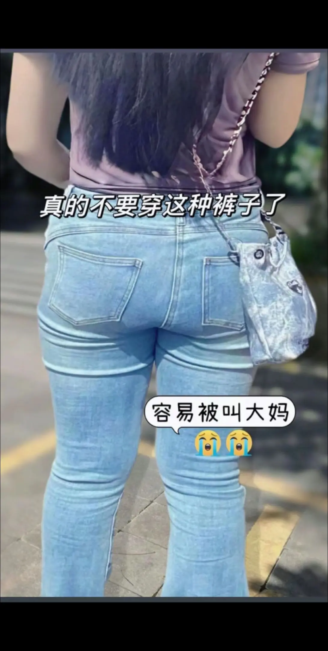 高腰设计感卡其色阔腿牛仔裤~时髦洋气，百搭显瘦，遮胯遮肉，修饰腿型~