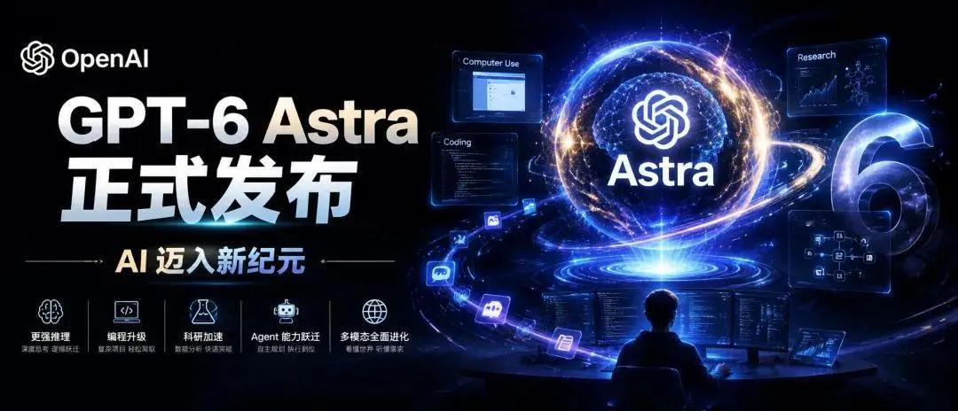 OpenAI GPT-6 Astra 一夜炸场，你的饭碗还稳吗？

昨晚Open